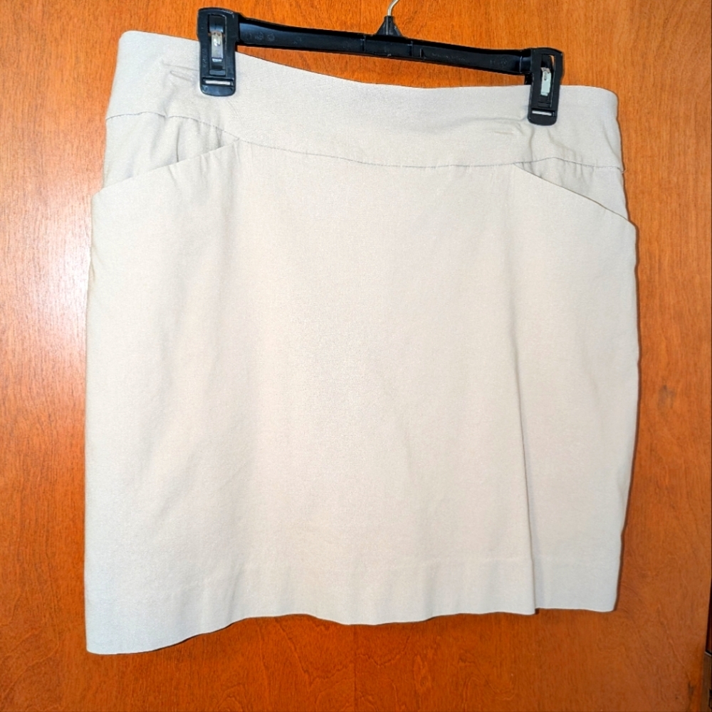 Elegant Khaki Skirt